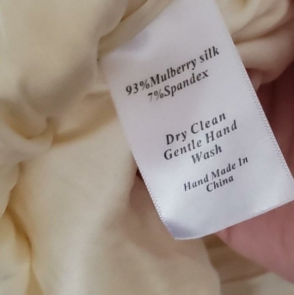 Johansen Silk Carter Dress in Light cream - Picture 6 of 6